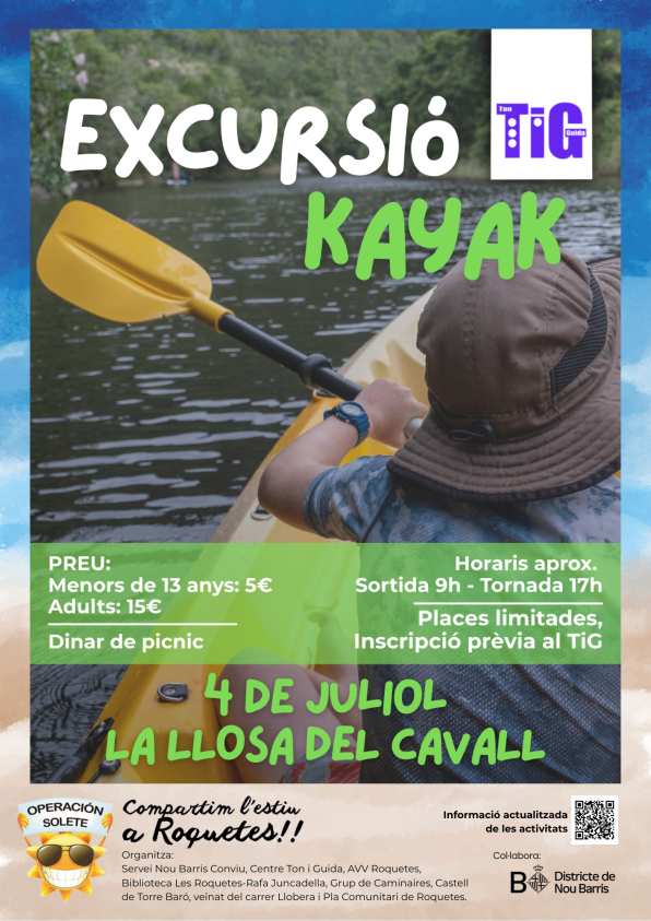 SORTIDA TIG Kayak